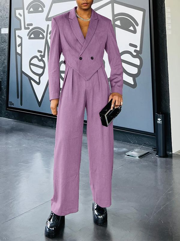 Men's Fashion Loose Two Pieces Outfit SKUL36347