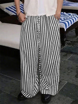 Mens Striped Loose Casual Pant SKUL19774