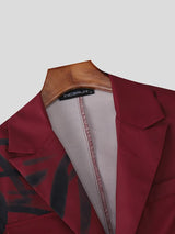 Men's Graffiti Print Casual Two Pieces Outfit SKUL38674