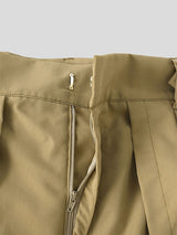 Mens Side Long Hem Patchwork Casual Pant SKUL11910