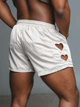 Men's Heart Shaped Cutout Casual Short SKUL22087