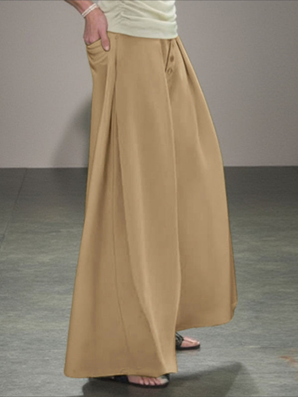 Men's Solid Minimalist Loose Casual Pant SKUL26221