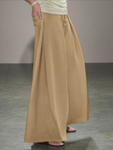 Men's Solid Minimalist Loose Casual Pant SKUL26221