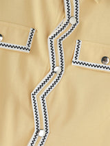 Men's Colorblock Casual Long Sleeve Jacket SKUL28355