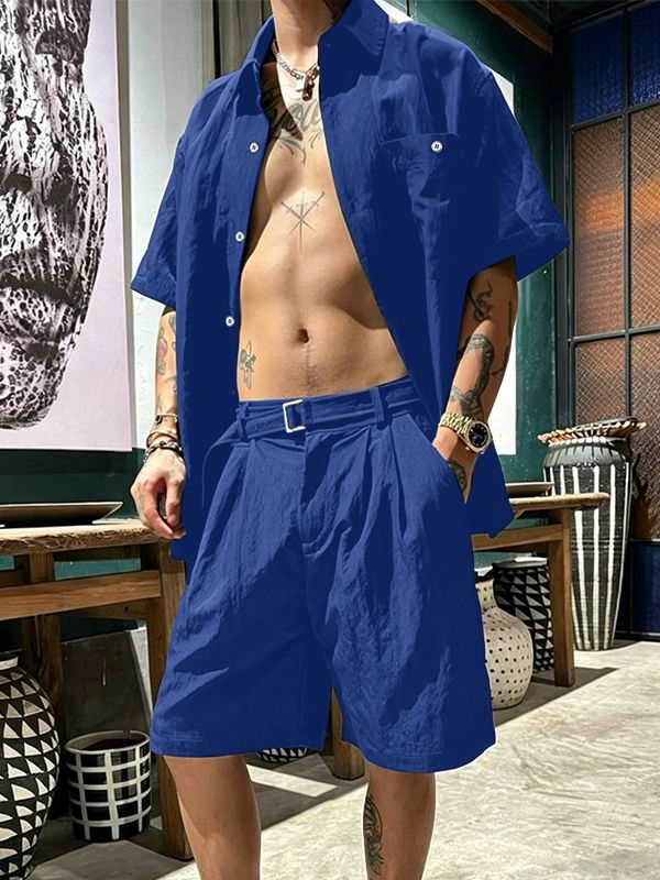 Men's Daily Wear Casual  Two Pieces Outfit SKUL72490