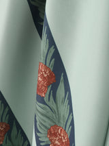 Men's Floral Print Colorblock Two Pieces Outfit SKUL15181