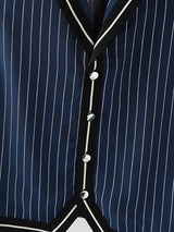 Men's Striped Colorblock Casual Two Pieces Outfit SKUL24745