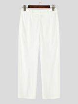 Men's Solid Texture Casual Pant SKUL25002