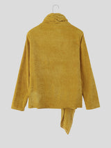 Men's Texture High Neck Long Sleeve Knit T-Shirt SKUL30446