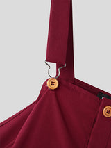 Mens Color-block Loose Sleeveless Jumpsuit SKUL03789