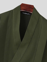 Men's Deconstructed Solid Color Sleeveless Waistcoat SKUL41423