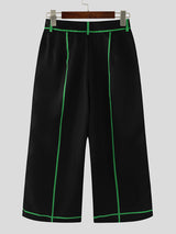 Mens Bold Stripe Colorblock Casual Pant SKUL21060