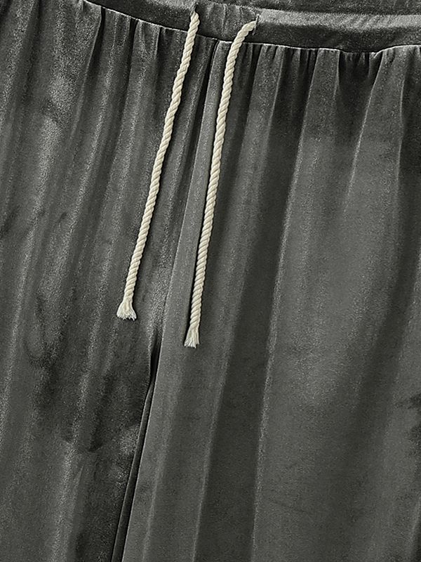 Men's Shiny Wide Leg Casual Pant SKUL36370