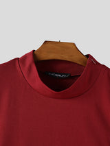 Mens Solid Color Drawstring Cropped Tank SKUL07544