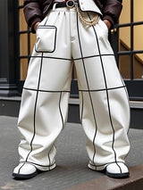 Men's Contrast Stripe Casual Pant SKUL22323