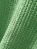 Mens Solid Knit Textured Casual Sleeveless Vest SKUK58495