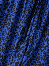 Men's Vintage Casual Leopard Print Loose Drawstring Straight Wide Leg Pant SKUL71357