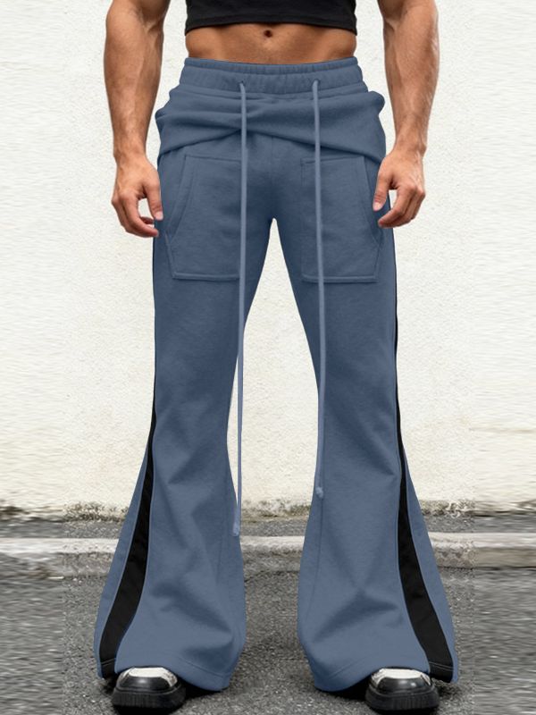 Men's Contrast Drawstring Casual Pant SKUL51258