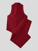 Men's Striped Casual Two Pieces Outfit SKUL21143