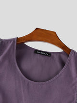 Men's Fringe Patchwork Casual Tank SKUL20172