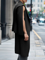 Men's Striped Split Long Sleeve Blazer SKUL22243