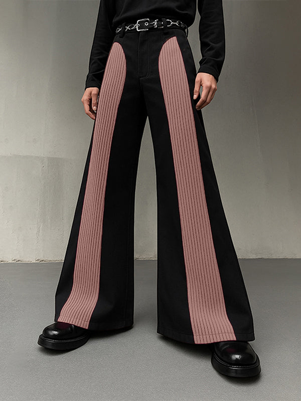 Men's Contrast Stripe Loose Casual Pant SKUL30789