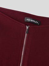 Mens Knitted High-Waist Zip Pant SKUL03116