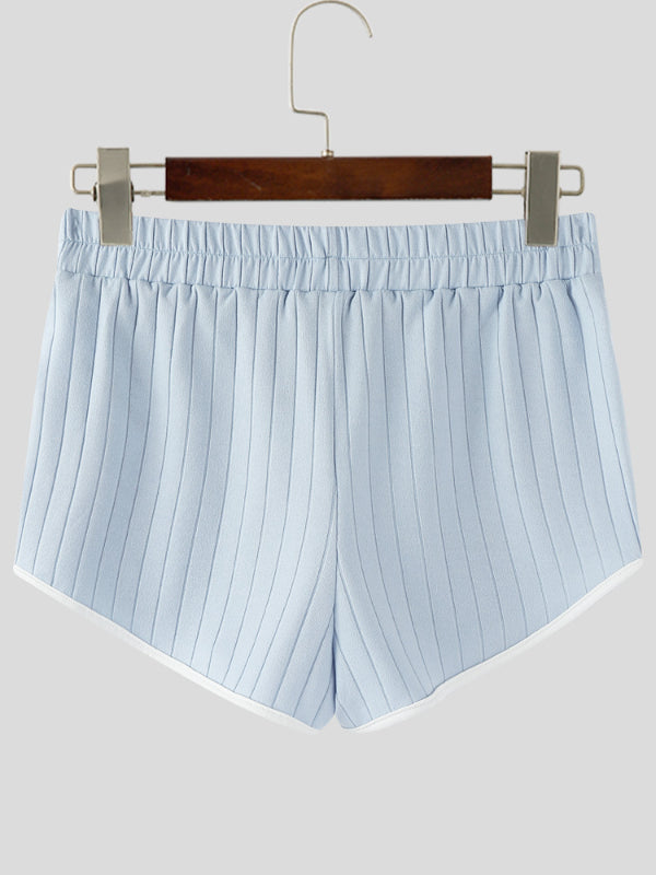 Men's Colorblock Trim Casual Short SKUL21162