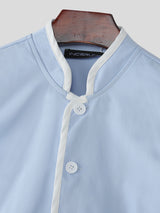 Men's Colorblock Casual Waistcoat SKUL21133