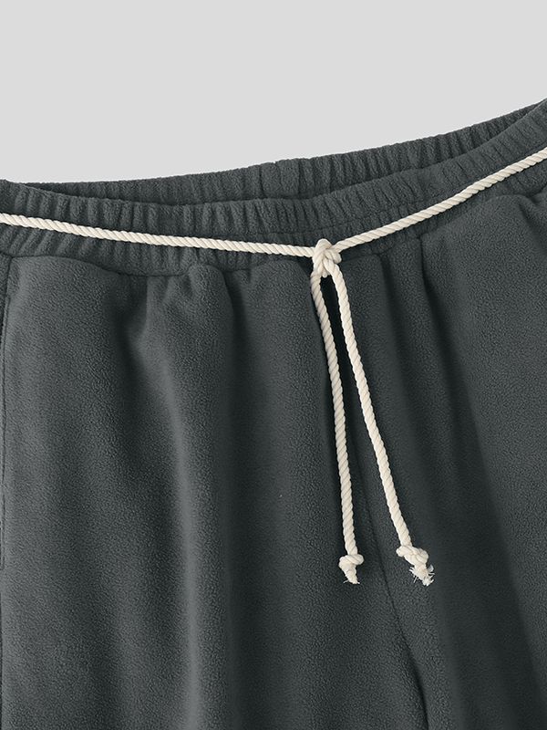 Men's Solid Color Textured Pant SKUL39016