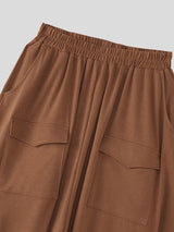 Men's Deconstructed Zipper Design Pant SKUL48588