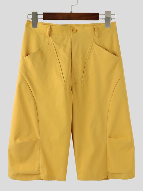 Men's Deconstructed Loose Wide Leg Short SKUL38101