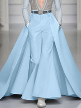 Men's Long Hem Patchwork Casual Pant SKUL27377