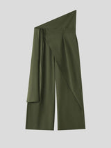 Men's Avant-Garde Asymmetric High Waist Pant SKUL57872