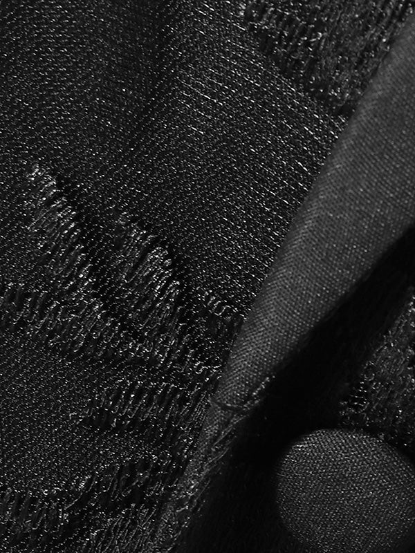 Mens Lace Floral Printed See Through Blazer SKUK69341