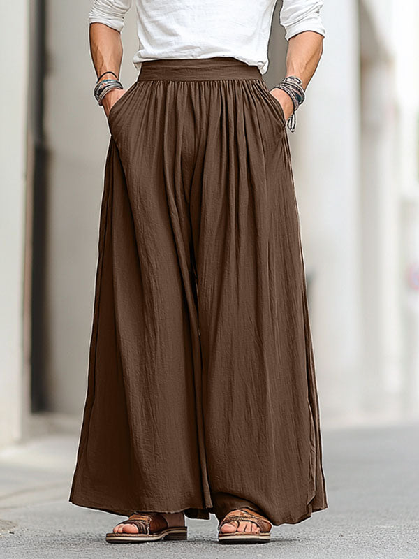 Mens Solid Color Casual Pant SKUL10767