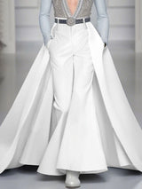 Men's Long Hem Patchwork Casual Pant SKUL27377