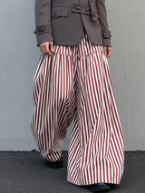 Men's Casual Striped Wide Leg Pant SKUL50055