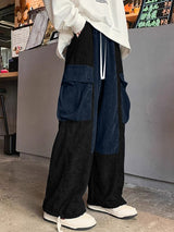 Men's Colorblock Patchwork Casual Pant SKUL30672