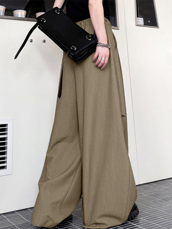 Men's Solid Drawstring Casual Pant SKUL29626