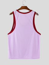 Mens Cherry Print Casual Tank SKUL18870