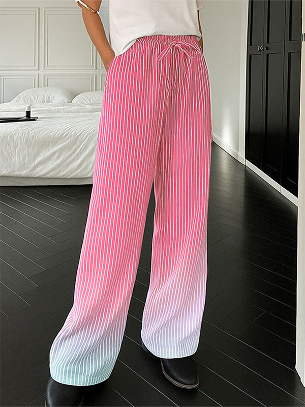 Men's Striped Gradient Casual Pant SKUL17016