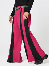 Mens Casual Colorblock Wide-Leg Pant SKUL20903