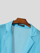 Mens Sheer Mesh Tie-Front Short Sleeve Shirt SKUL10914