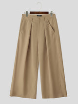 Mens Solid Color Casual Pant SKUL07474