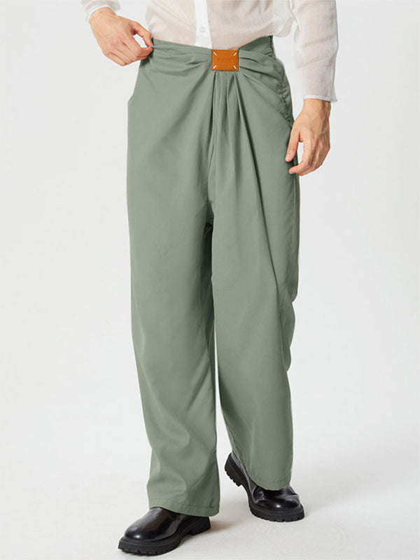 Mens  Deconstructed Ruched Design Pant SKUK78150