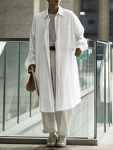 Men's Striped Casual Long Sleeve Shirt SKUL29529