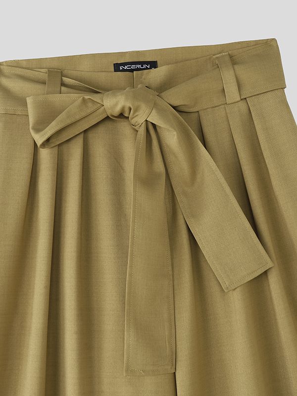 Men's Tie Textured Sleeveless Two Pieces Outfit SKUL34983