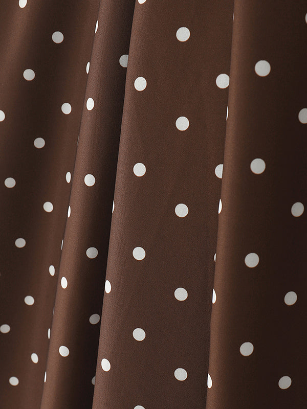 Men's Polka Dot Print Irregular Hem Two Pieces Outfit SKUL25725