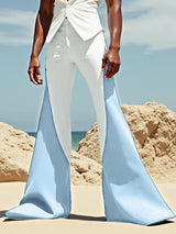 Mens Contrast Color Loose Casual Pant SKUL20907